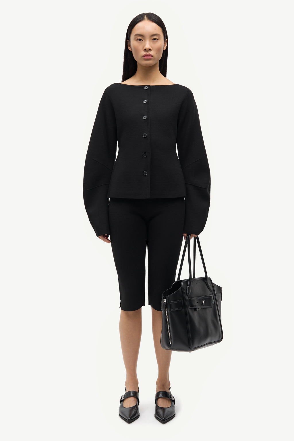 SAMSOE Saally Black: zwart jas voor dames