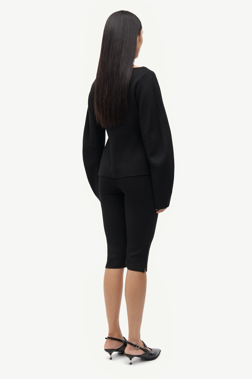 SAMSOE Saally Black: zwart jas voor dames