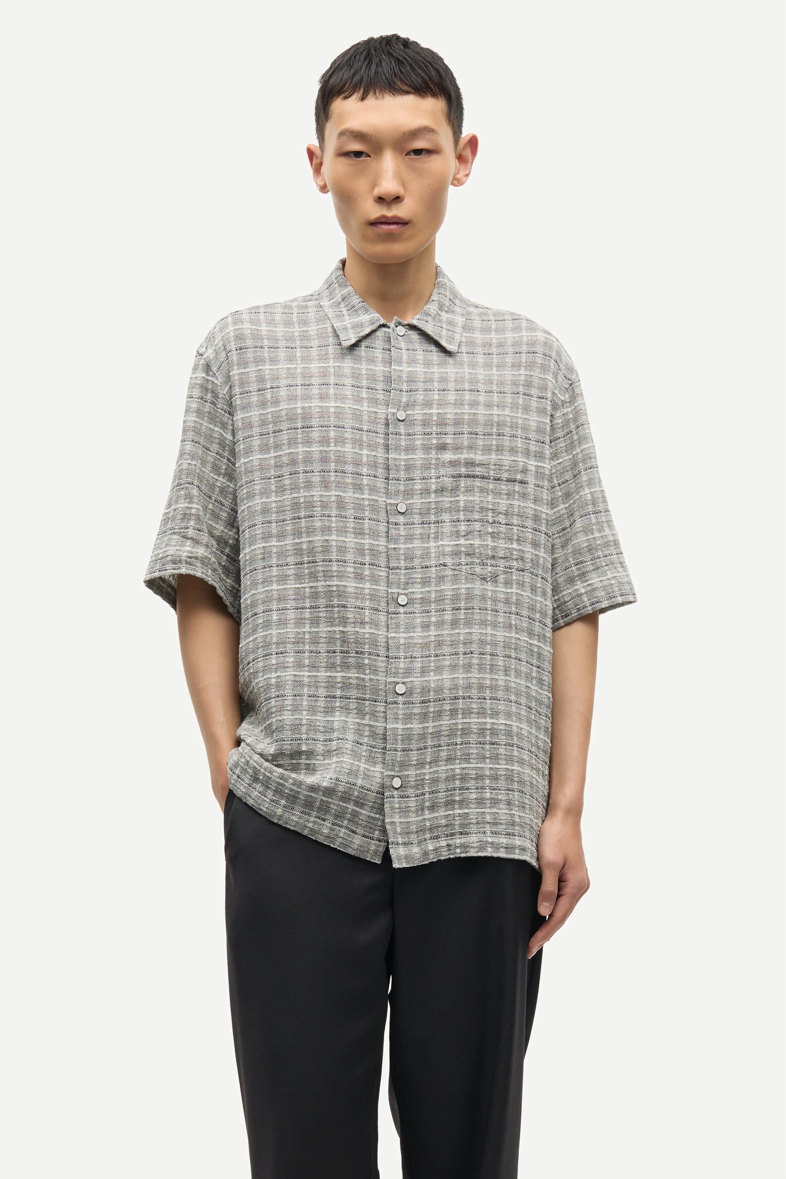 SAMSOE | CAMISSA | HOME | SAAYO P SHIRT 15970 | NEGRE