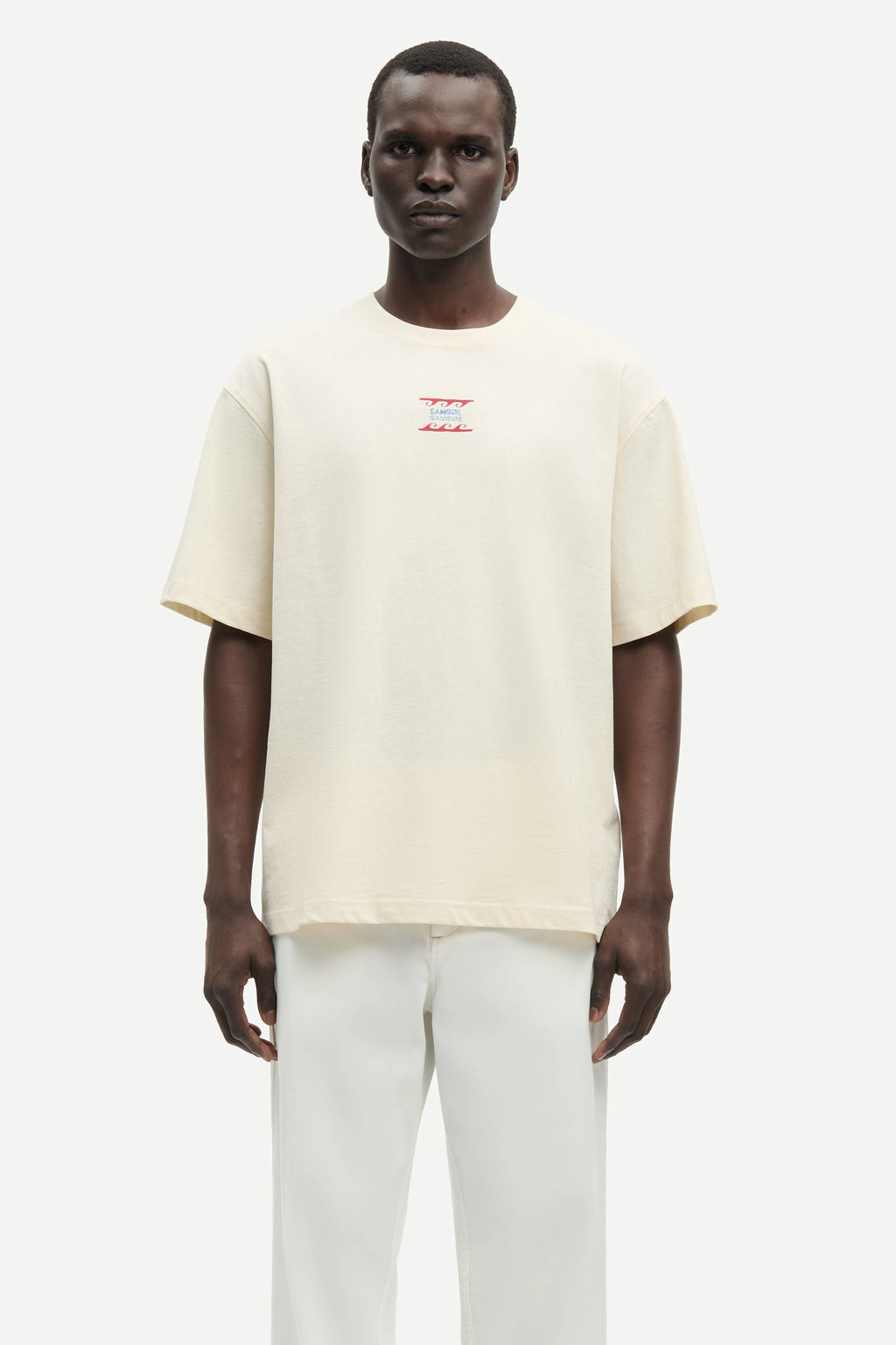 SAMSOE | CAMISETA | HOMBRE | SAGERGEI T-SHIRT 15 | BEIGE
