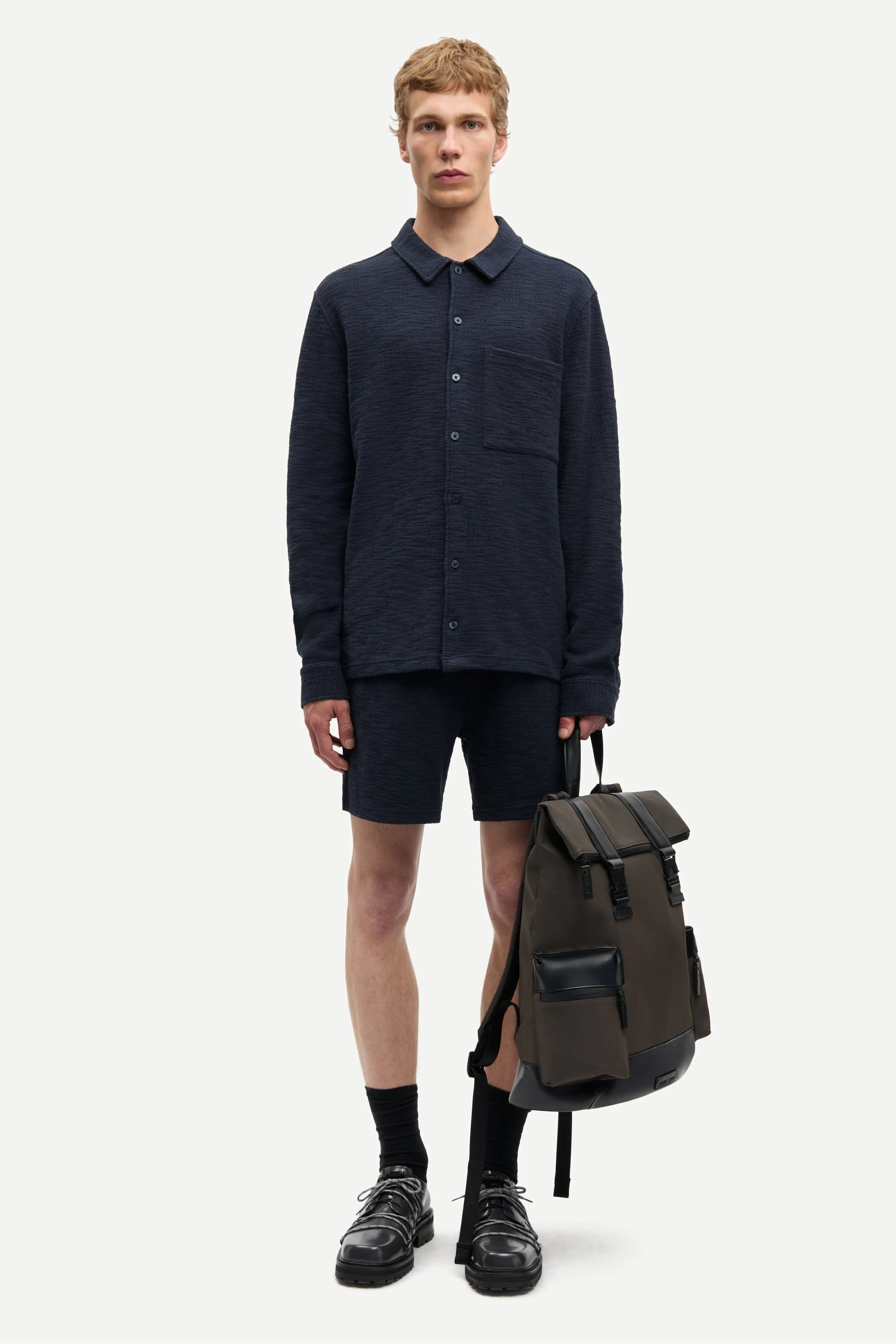 SAMSOE | PANTALONES CORTOS | HOMBRE | SAJABARI SHORTS 159 | GRIS