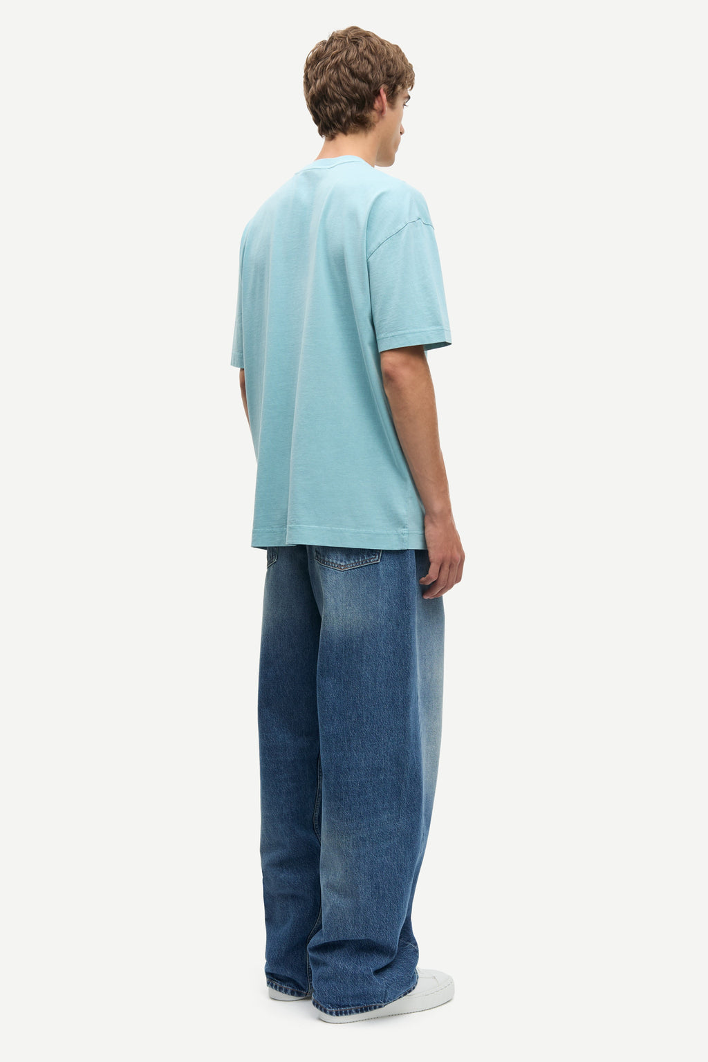 SAMSOE | T-SHIRTS | MEN | SAJOEL 1548 TOURMALINE | BLUE