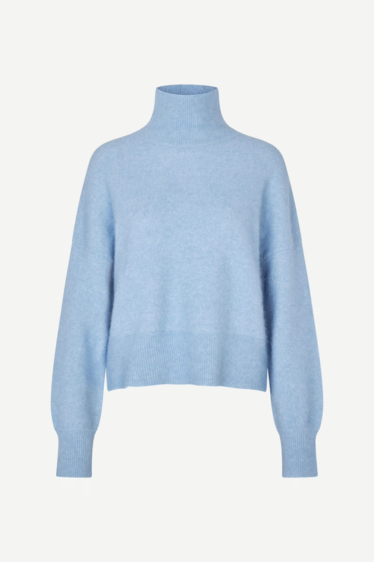 SAMSOE | JERSEYS | MUJER | NOLLA TN DELLA ROBBIA BLUE | AZUL