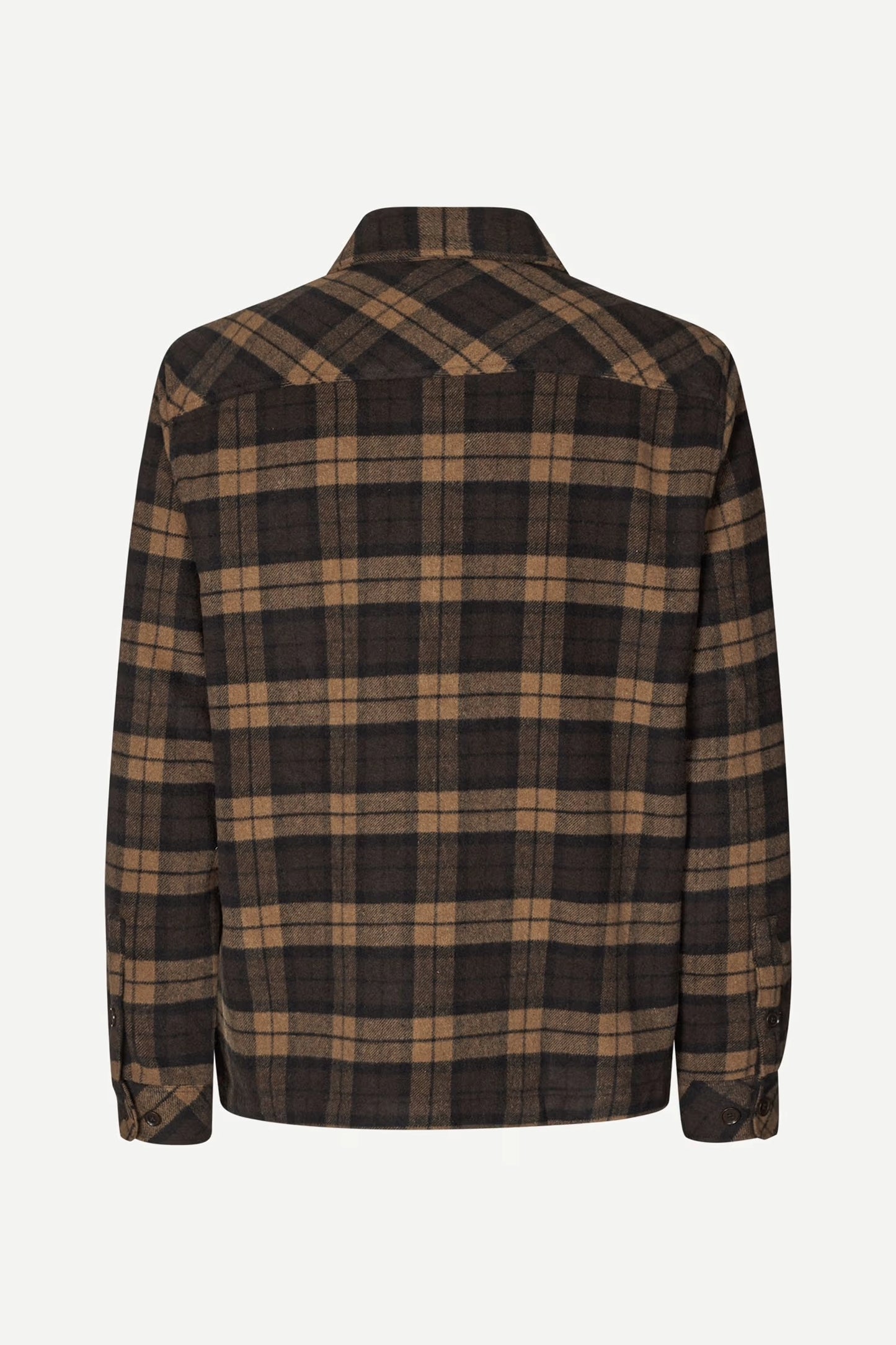 SAMSOE | SOBRECAMISA | HOMBRE | SACASTOR X H OVERSHIRT TURKISH COFFEE | MARRÓN