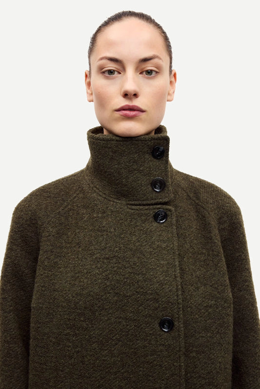 SAMSOE | CHAQUETAS | MUJER | SAHANNE JACKET DEEP FOREST | MARRÓN