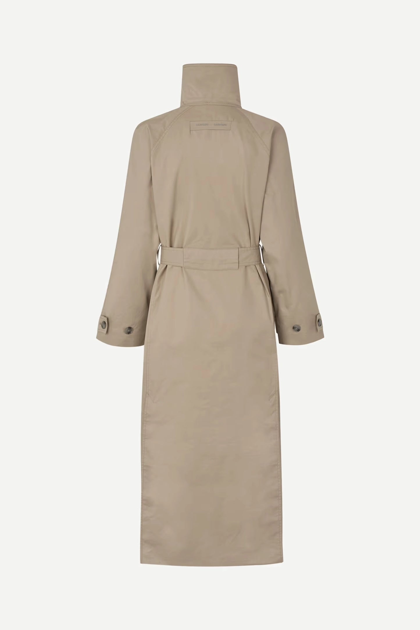SAMSOE | GABARDINA | MUJER | SAHAYES COAT ALUMINIUM | BEIGE