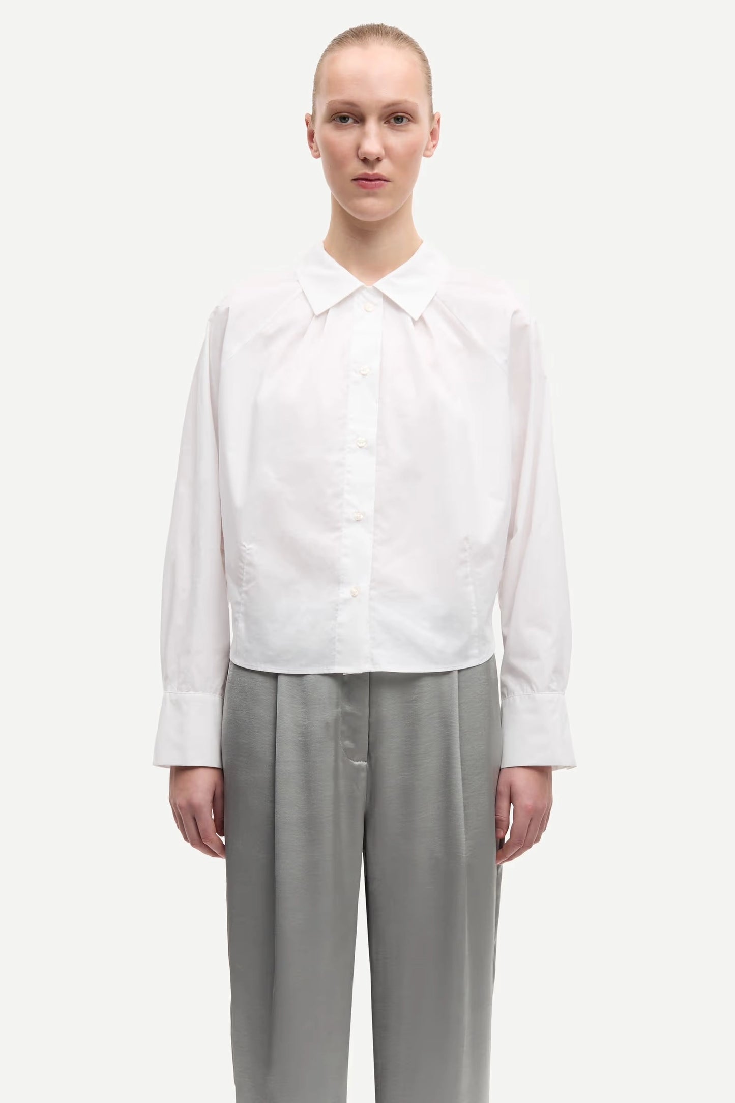 SAMSOE | CAMISAS | MUJER | SAKYA SHIRT WHITE | BLANCO