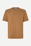 SAMSOE | CAMISETA | HOMBRE | SAMARCUS T-SHIRT 15 OTTER | MARRÓN