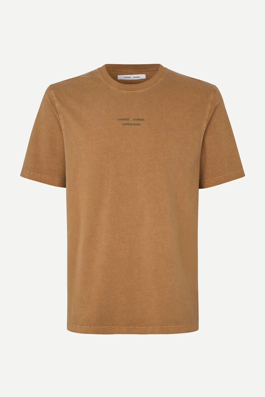 SAMSOE | CAMISETAS | HOMBRE | SAMARCUS T-SHIRT 15 OTTER | MARRÓN