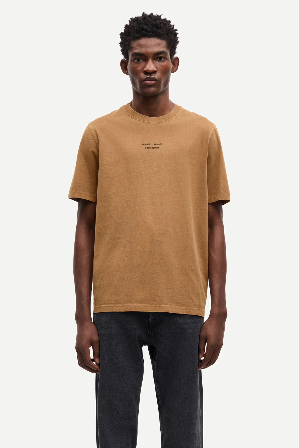 SAMSOE | CAMISETA | HOMBRE | SAMARCUS T-SHIRT 15 OTTER | MARRÓN