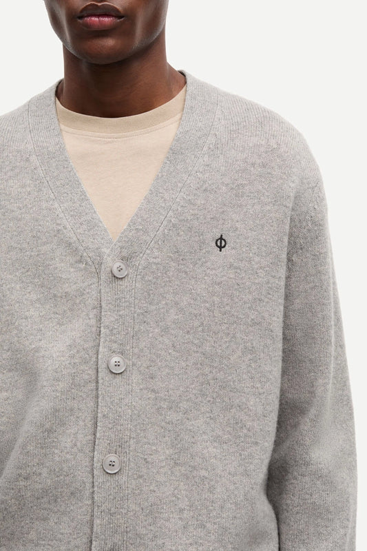 SAMSOE | CARDIGAN | HOMBRE | SPATRIK CARDIGAN 1 GREY MEL | GRIS