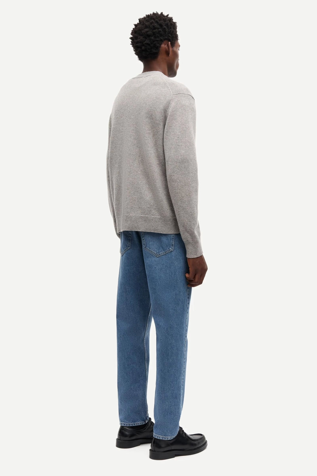 SAMSOE | CARDIGAN | MAN | SAPATRIK CARDIGAN 1 GRAY MEL | GREY