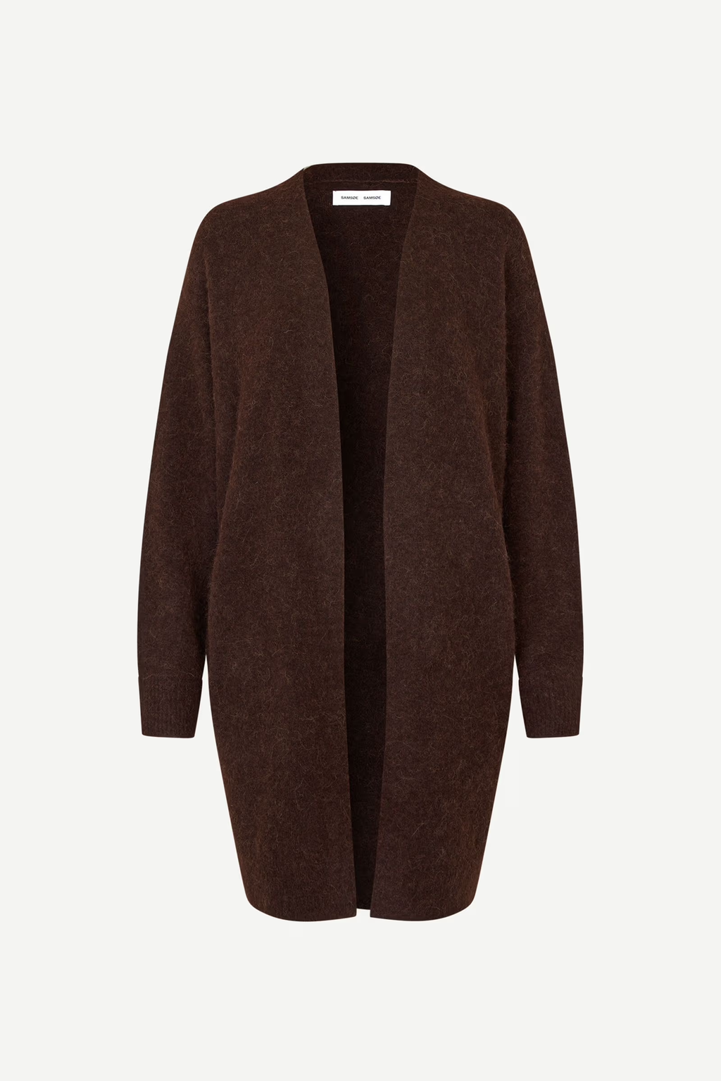 SAMSOE | CARDIGAN | WOMEN'S | NOR CARDIGAN BLACK COFFEE | BROWN