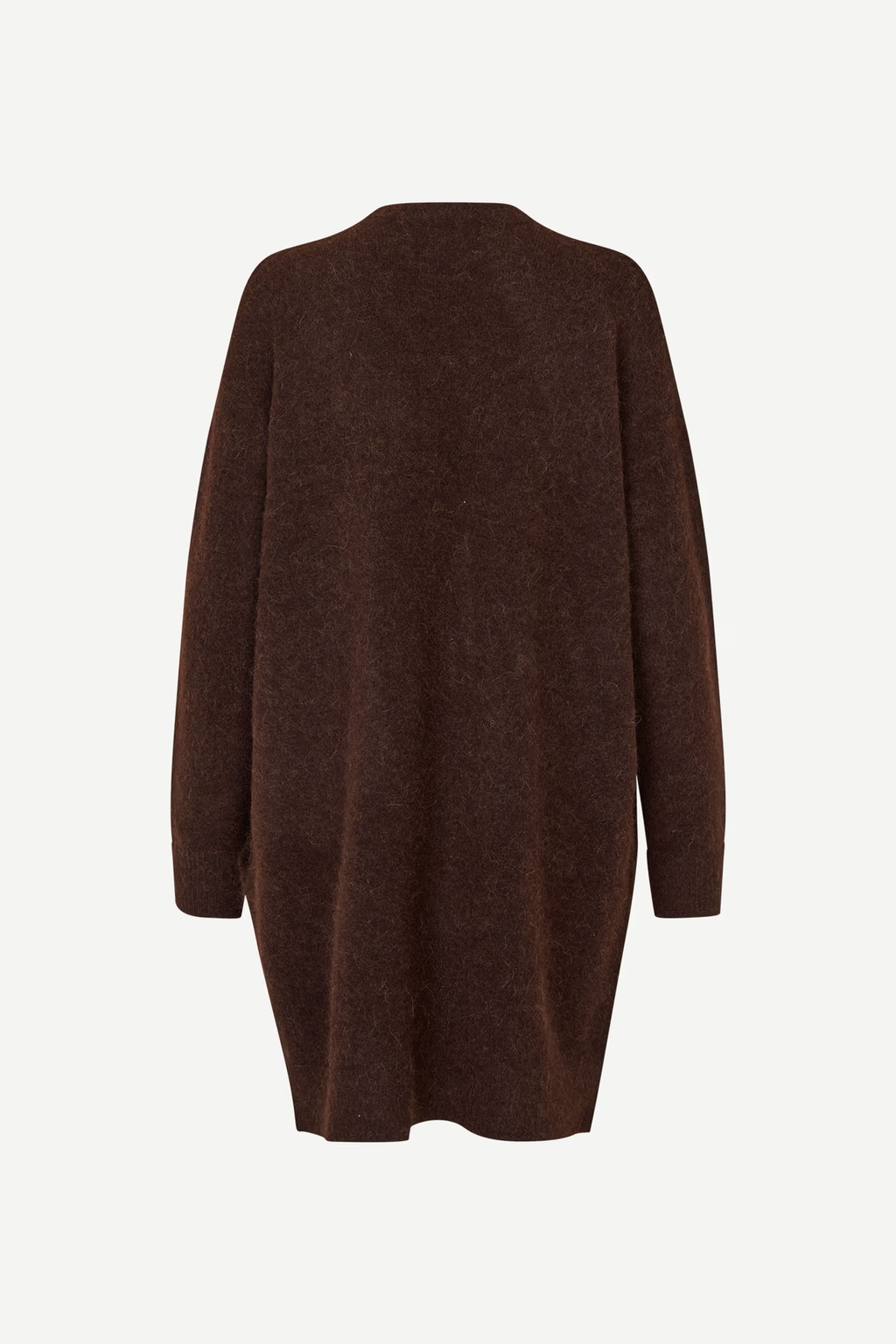 SAMSOE | CARDIGAN | WOMEN'S | NOR CARDIGAN BLACK COFFEE | BROWN