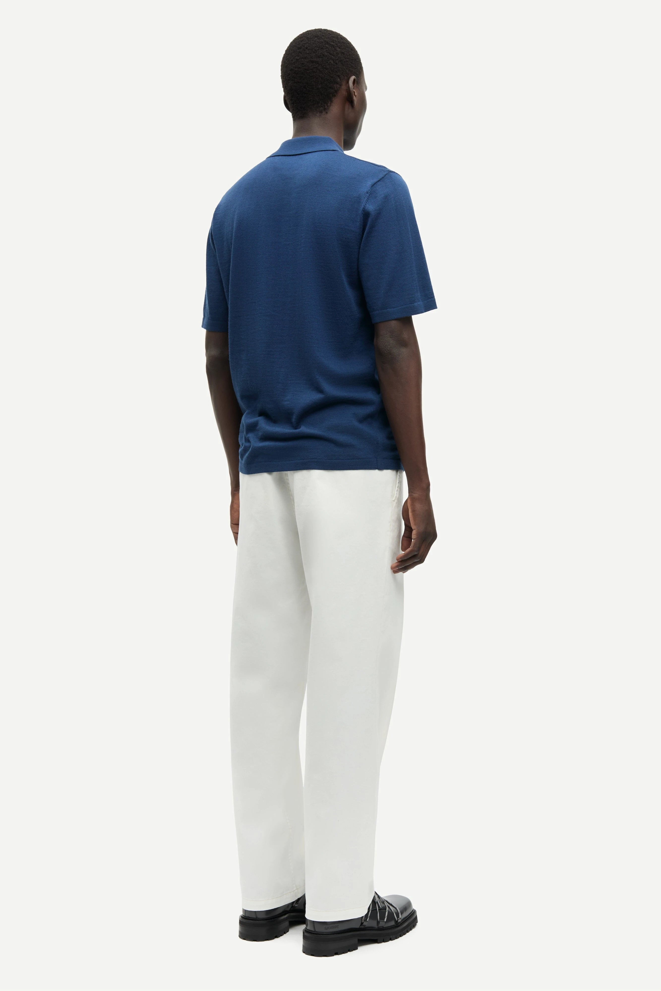 SAMSOE | POLO | HOMBRE | SAROWAN KNIT POLO | AZUL