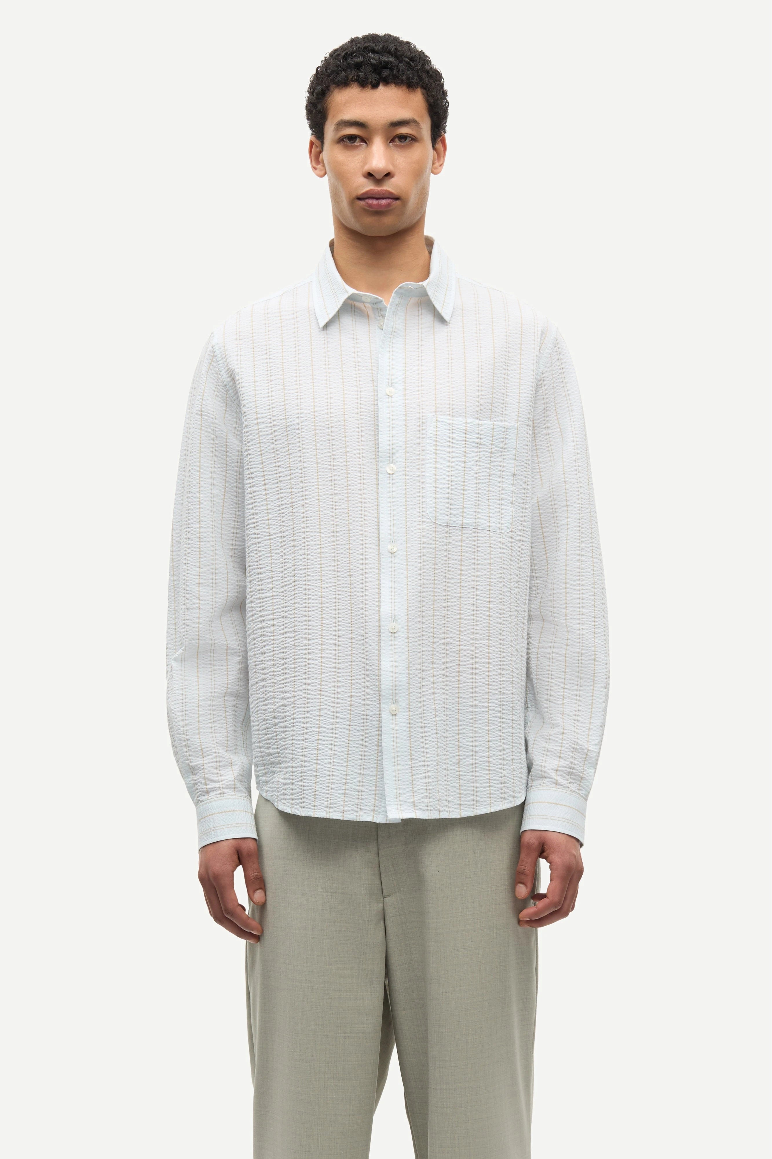 SAMSOE | CAMISSA | HOME | SARYAN J SHIRT 155B | BLAU