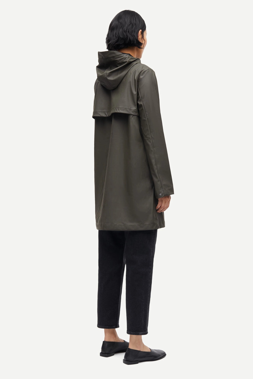 SAMSOE Sastala Rosin: green jacket for women