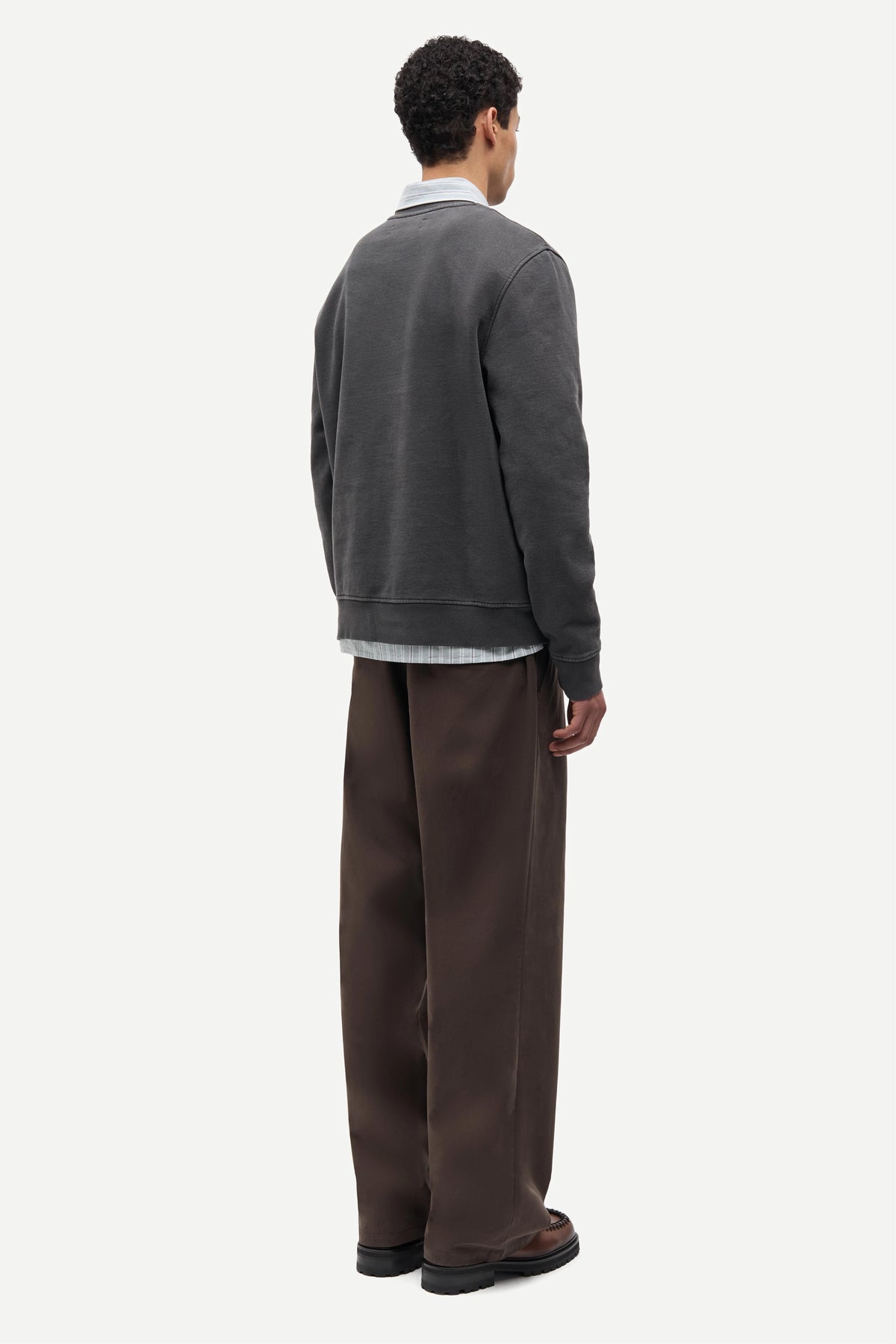 SAMSOE Savalentin Delicioso: marrone pantaloni da uomo