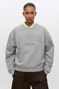 SAMSOE | JERSEYS | MUJER | SAVAN SWEAT 1569G GREY MEL. LOGO | GRIS