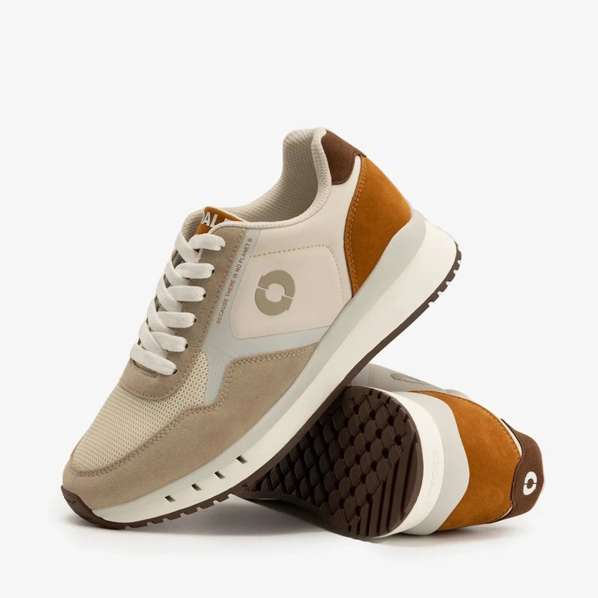 ZAPATILLAS ECOALF CERVINO MARRONES WHITE NUT