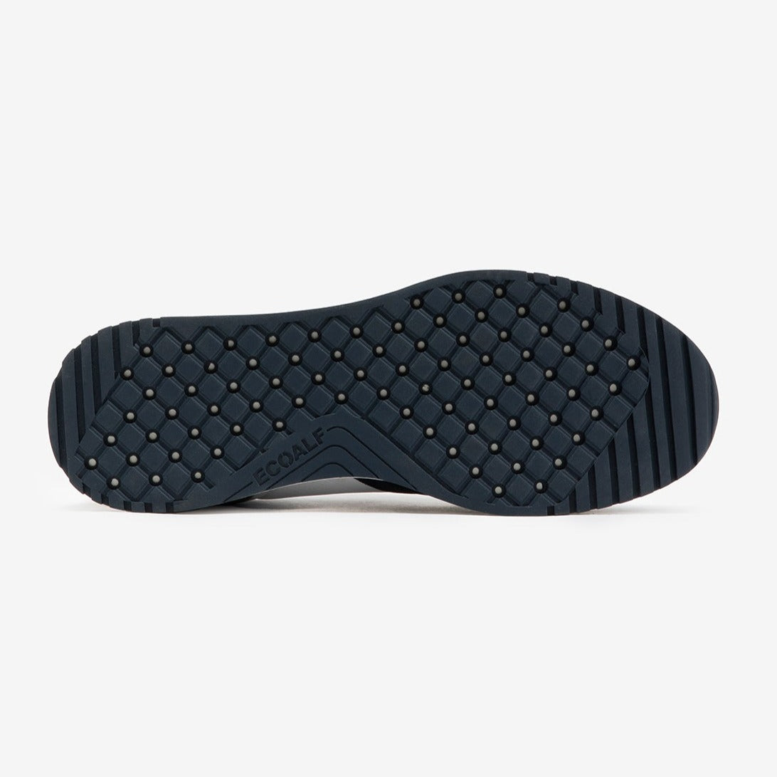 ECOALF | أحذية رياضية للرجال | CERVINOALF LEATHER SNEAKERS MAN SAND/NAVY | اللون البيج