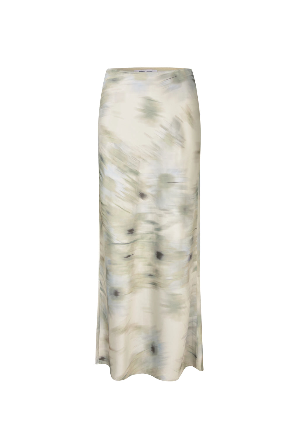 SAMSOE | FALDAS | MUJER | SAAGNETA LONG SKIRT BOTANICAL GREEN | VERDE