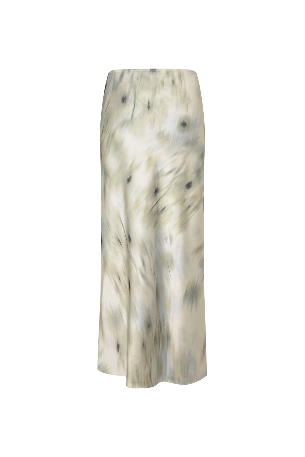 SAMSOE | FALDAS | MUJER | SAAGNETA LONG SKIRT BOTANICAL GREEN | VERDE