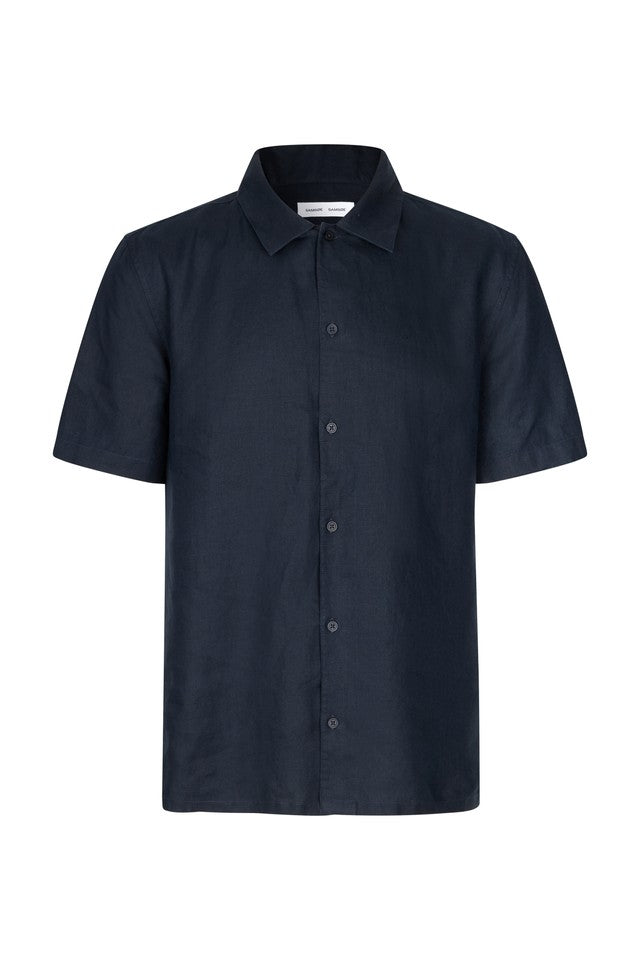 SAMSOE Saavan JX 162 Salute: синій camisas для чоловіків
