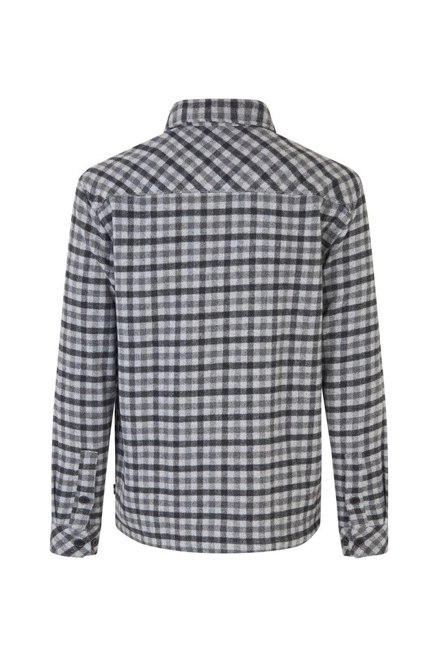 SAMSOE Sacastor GREY MEL: серый camisas для мужчин