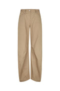 SAMSOE Saharpo LEAD GRAY: beige Hose für Damen