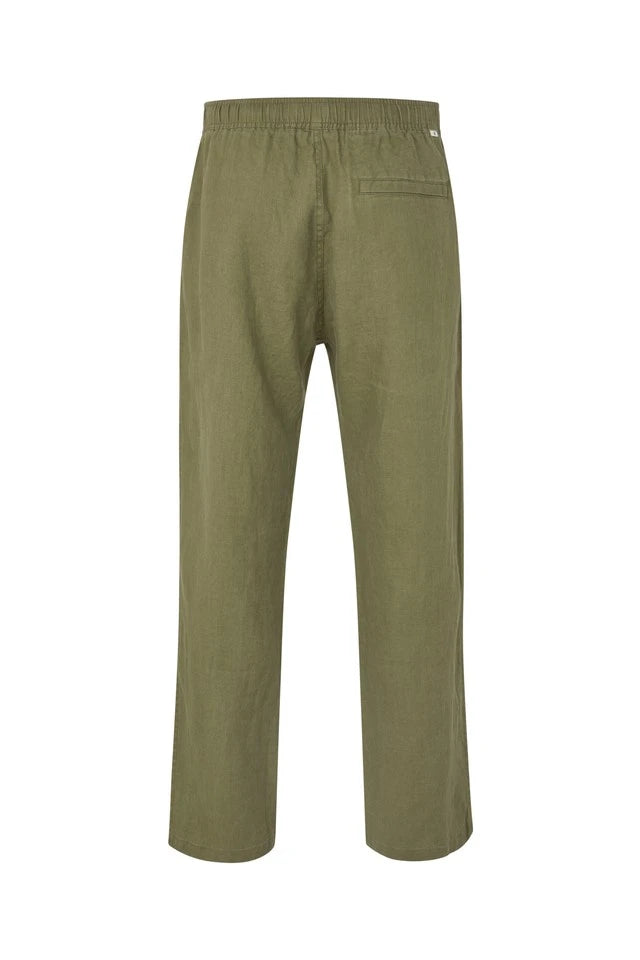 SAMSOE Sajabari X Trousers: beige byxor för herr