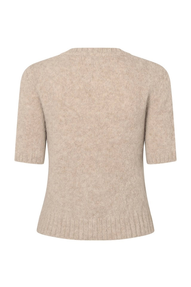 SAMSOE Sajeanne Blush: beige T-shirt da donna