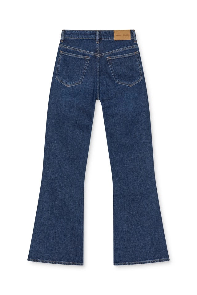 SAMSOE Salella Paris BLUE: blu pantaloni da donna