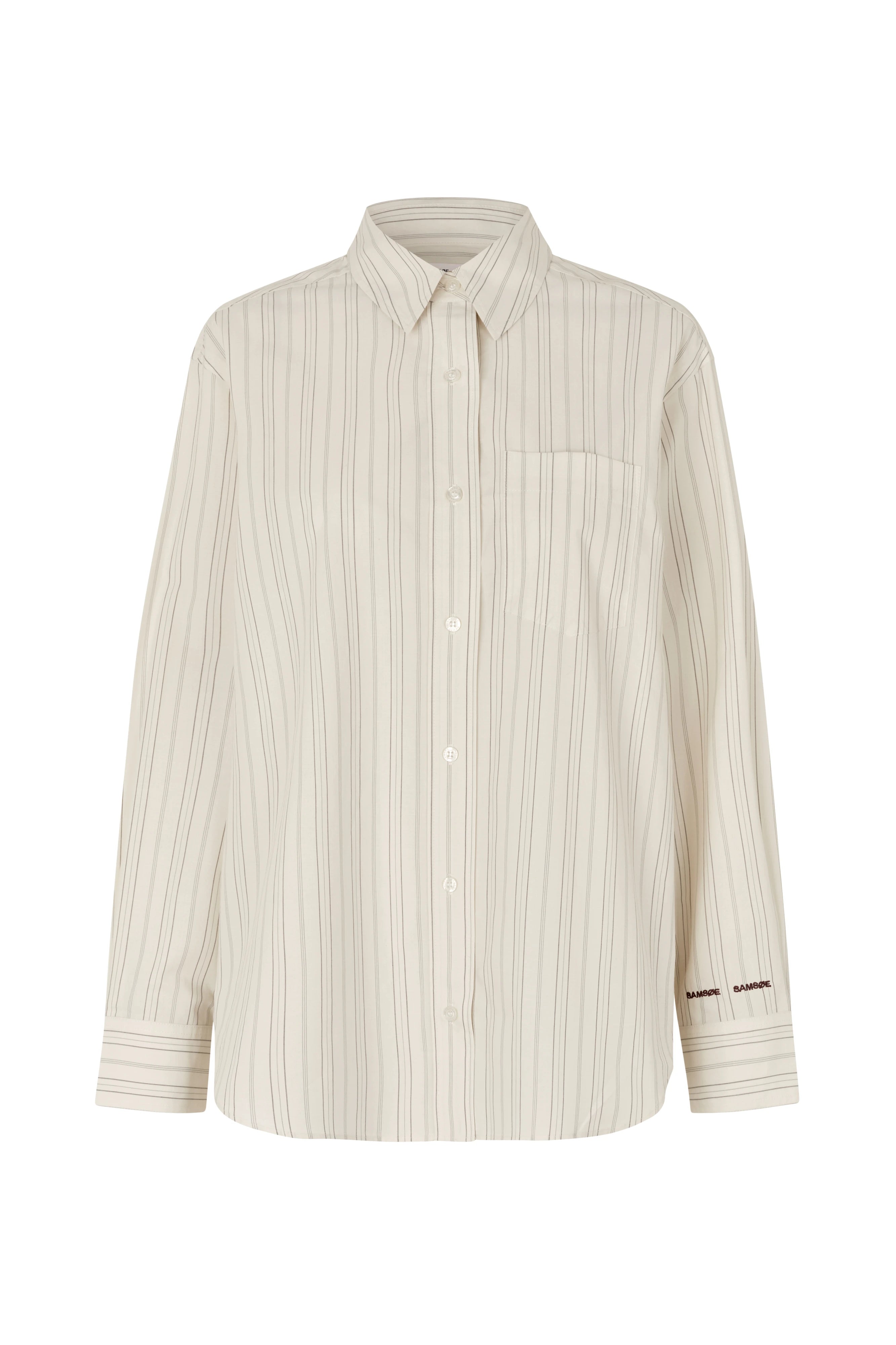 SAMSOE | CAMISAS | MUJER | SALOVA POCKET SHIRA BONE ST. | BLANCO