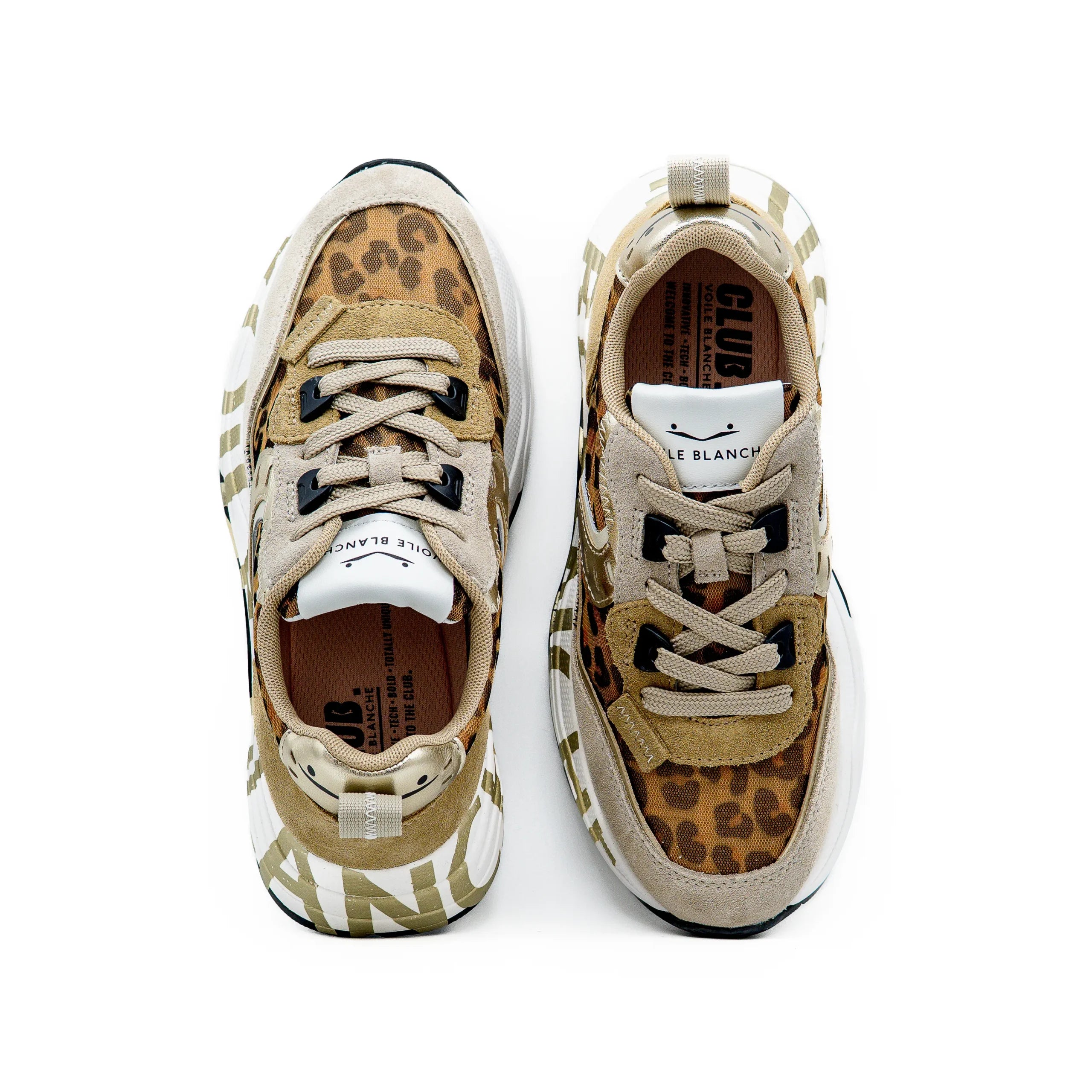 VOILE BLANCHE | SNEAKERS | MUJER | CLUB105 | ANIMAL PRINT