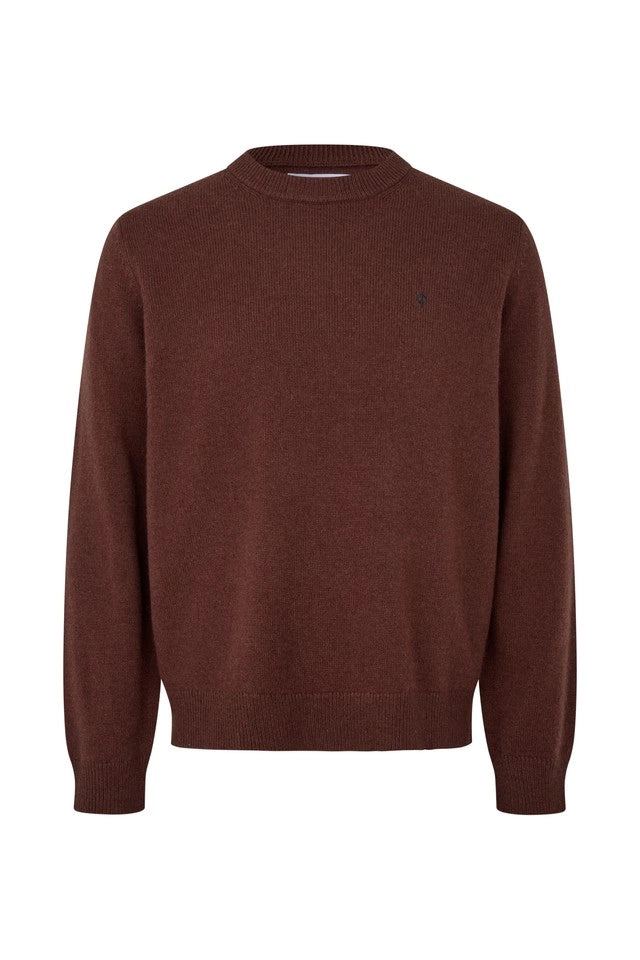 SAMSOE Sapatrik Bitter: red jumper for men