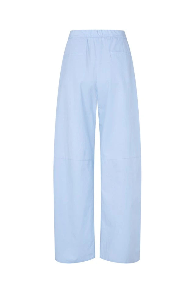 SAMSOE Saroko Trousers 160 Light BLUE: blau pantalons per a dona