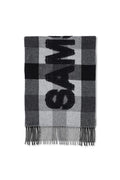 SAMSOE Sasamsoe GREY MEL: grey bufandas for men
