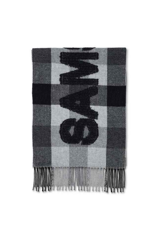 SAMSOE Sasamsoe GREY MEL: grey bufandas for men