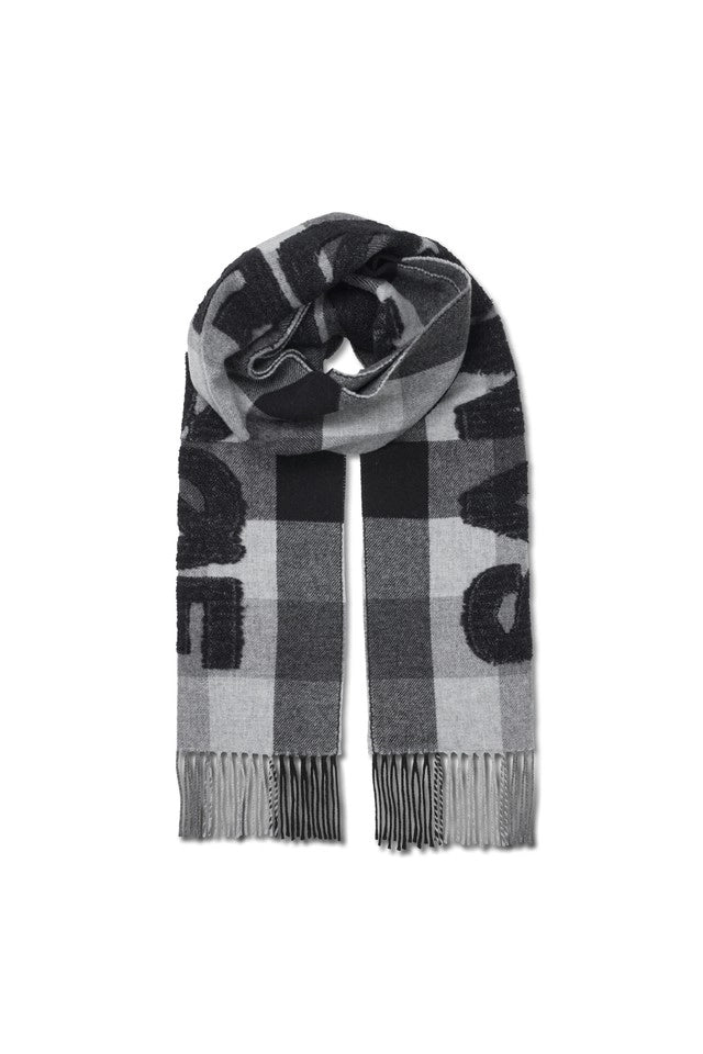 SAMSOE Sasamsoe GREY MEL: grey bufandas for men