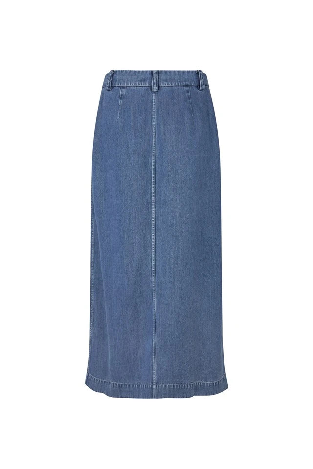 SAMSOE | SKIRTS | WOMEN | SATOVES SKIRT 15645 MEDIUM DENIM BLUE | BLUE