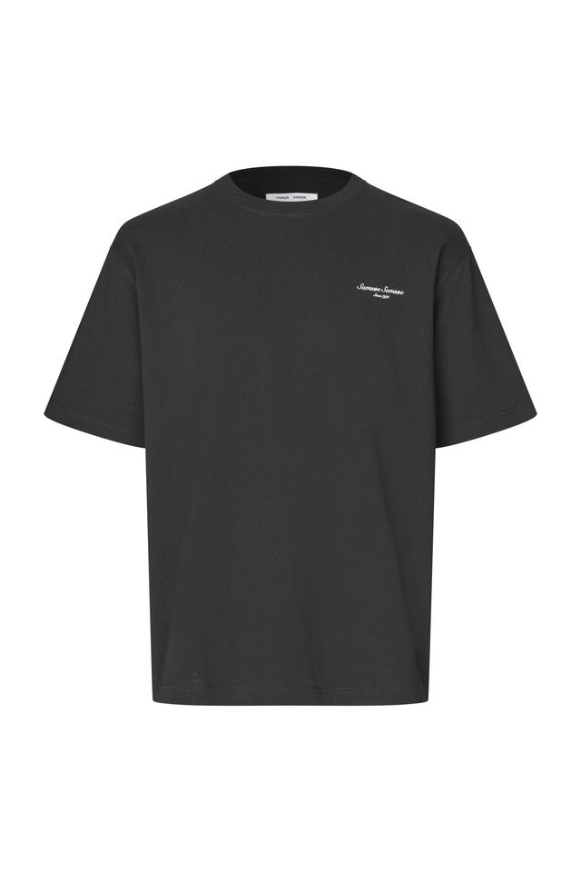 SAMSOE Sauni Black: nero T-shirt da uomo