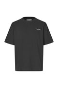 SAMSOE Sauni Black: nero T-shirt da uomo