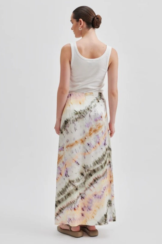 SECOND FEMALE | FALDA DONA | SIRANA MAXI SKIRT | MULTICOLOR