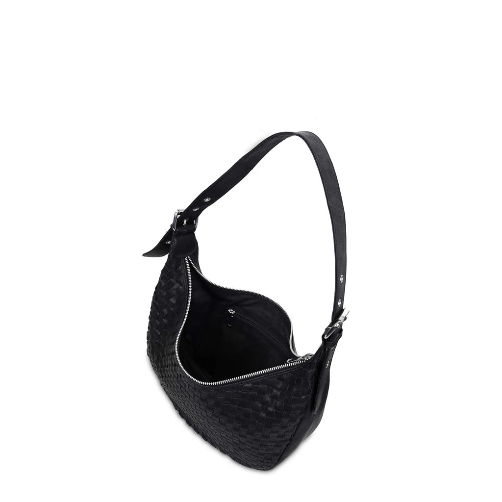 NUNOO | BOLSO | MUJER | SMALL STELLA TEXAS BRAIDED BLACK | NEGRO