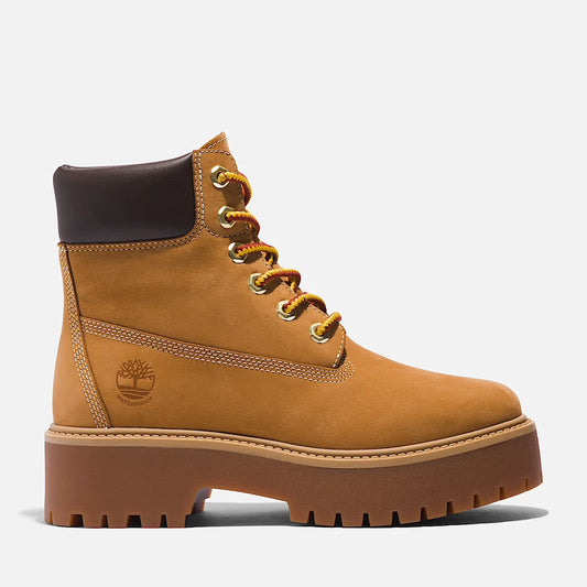 TIMBERLAND | BOTAS MUJER | STONE STREET 6 INCH PREMIUM PLATFORM BOOT WHEAT | AMARILLO