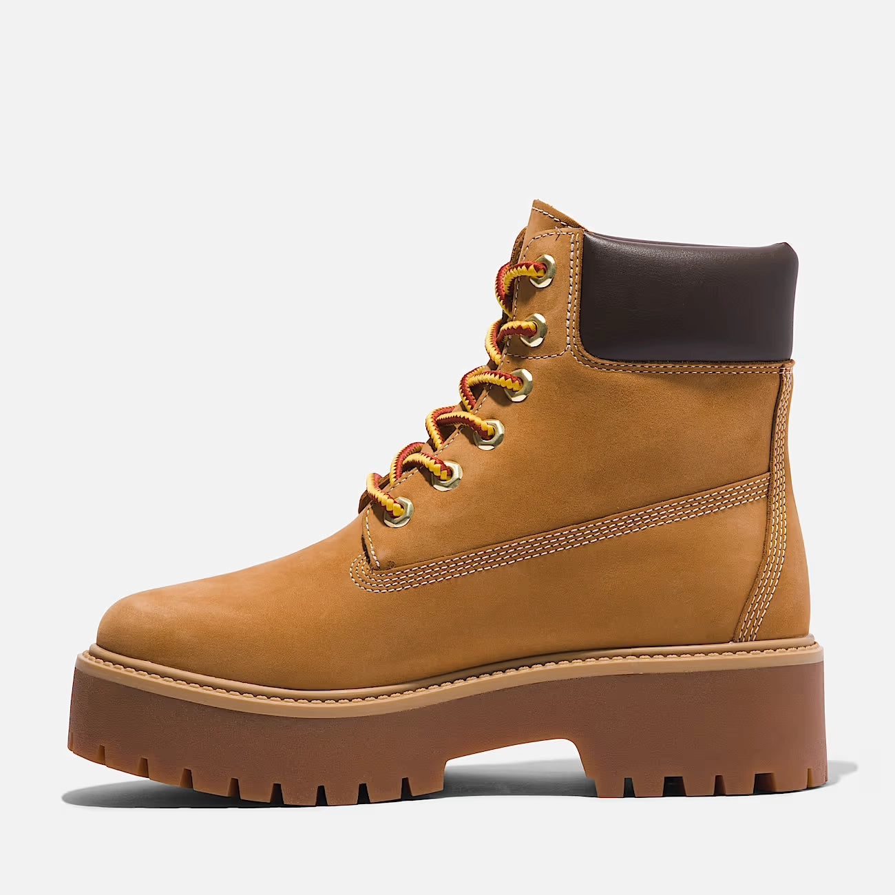 TIMBERLAND | BOTAS MUJER | STONE STREET 6 INCH PREMIUM PLATFORM BOOT WHEAT | AMARILLO