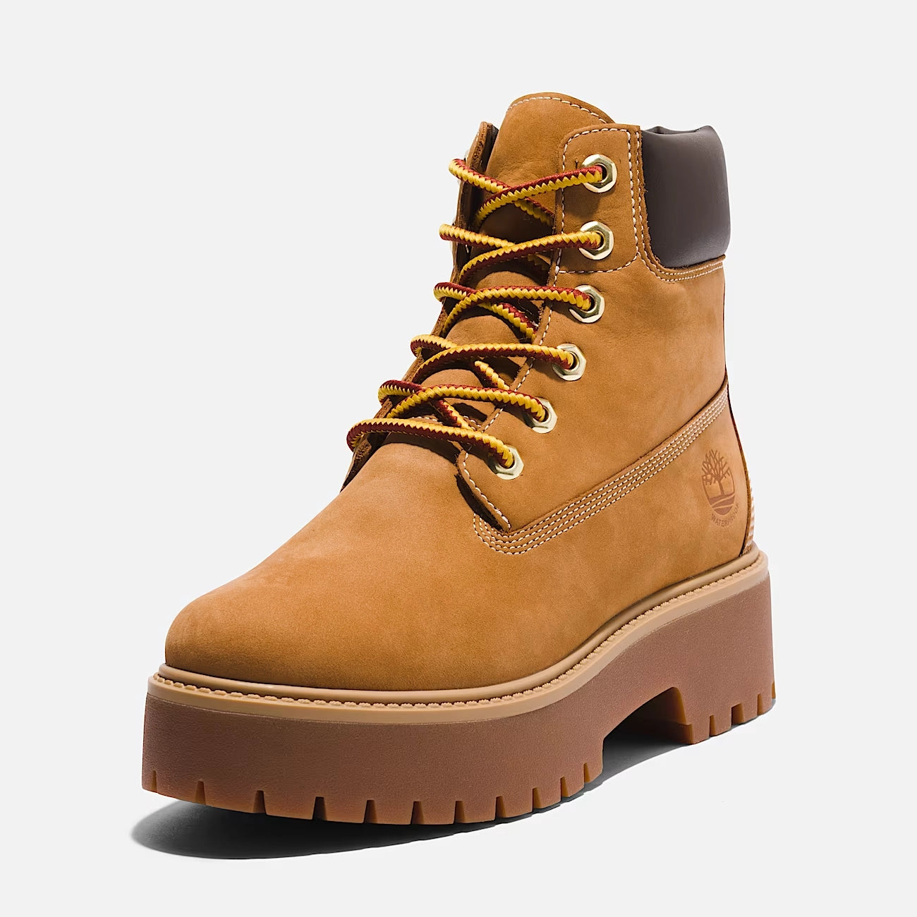 TIMBERLAND | BOTINES | MUJER | 6-INCH CON PLATAFORMA PREMIUM | AMARILLO
