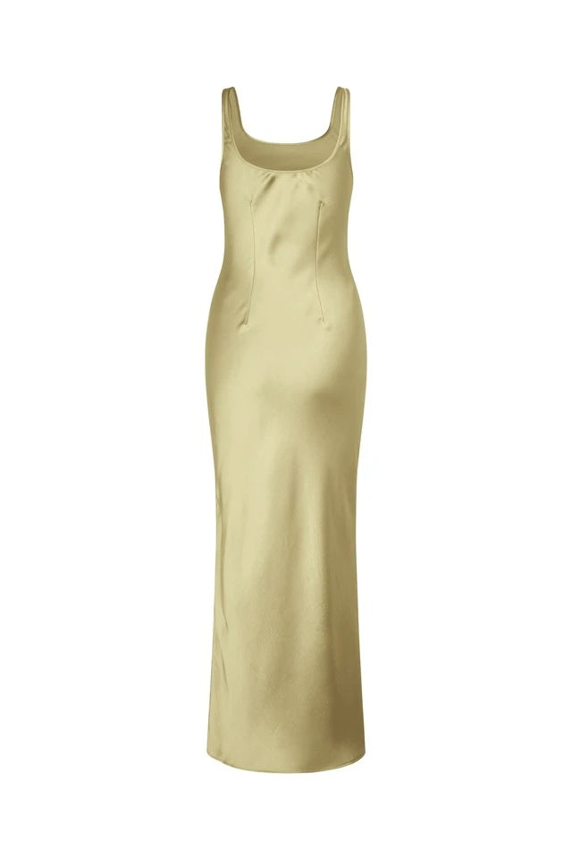 SAMSOE | VESTIDOS | MUJER | SUNNA DRESS 12956 SAGE GREEN | VERDE