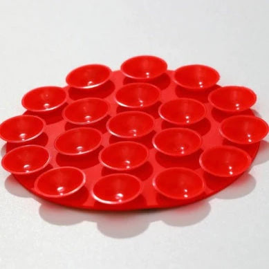 STICKYBESTIE The Roundie RED: red funda teléfono unisex